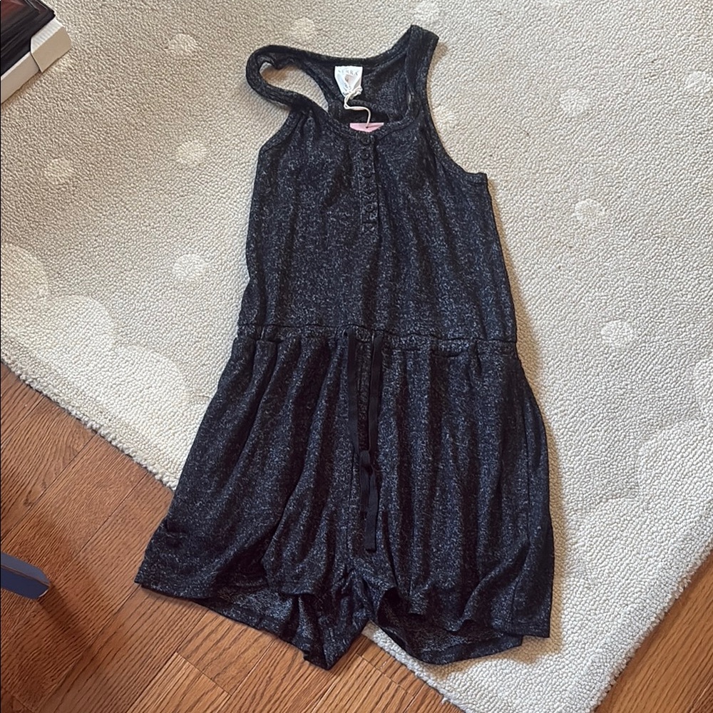Serra Black Sleeveless Jumpsuit with Racerback
